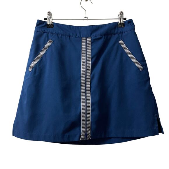 Lady Hagen Pants - Lady Hagen Golf Skort Women’s Size 4 Blue Front Zip Mini Tennis Prep